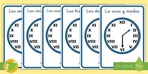 Pósters: La hora y media - Números romanos