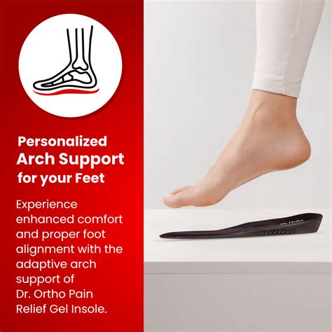 Orthopedic Gel Comfort Insole | Cushioning & Support for Every Step ...