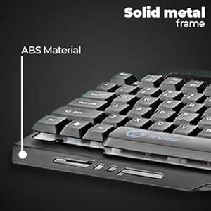 Amazon.in: Buy Amigo Nedis RGB Illumination Keyboard | Backlit Metal ...