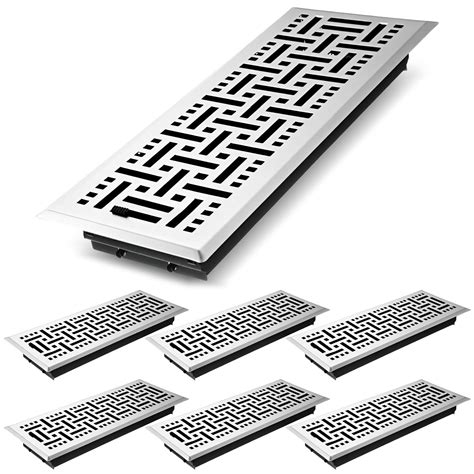 Landhoow Floor Register Heavy Duty Vent Cover Floor Vent Covers Metal ...