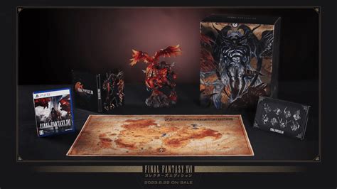 Final Fantasy 16 Collector's Edition Unboxing Shows Off Valisthea Cloth Map & More