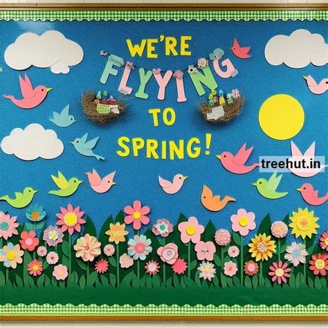 Spring Bulletin Board Ideas, School Bulletin Board Ideas in 2025 | Spring bulletin boards, Paper ...