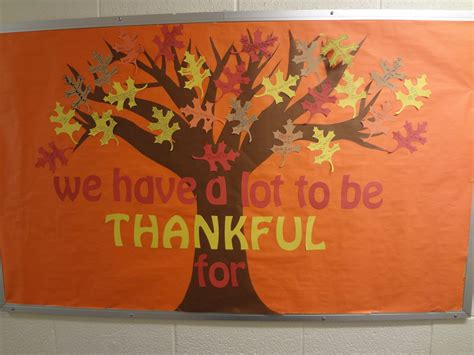 Thanksgiving School Bulletin Board Ideas