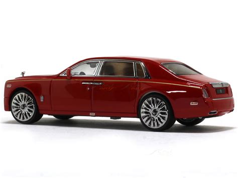 Rolls Royce Phantom VIII red 1:64 diecast scale miniature car | Scale ...