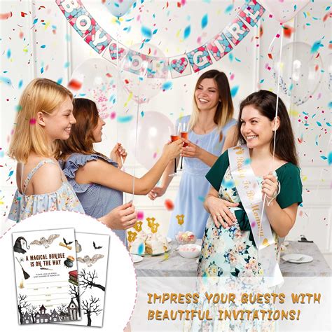 Buy 25 Magic Bundle Baby Shower Invitation Cards With Envelopes (4 x 6 ...