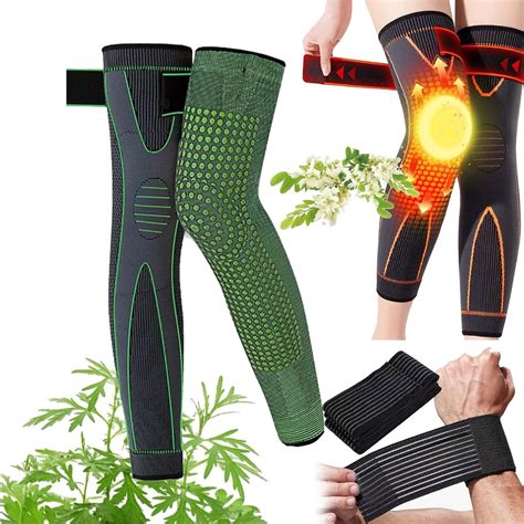 Buy OIUYT Tourmaline Acupressure Self-Heating Shaping Knee Sleeve ...