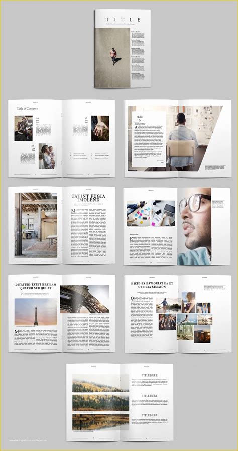 Image result for InDesign Portfolio Layout