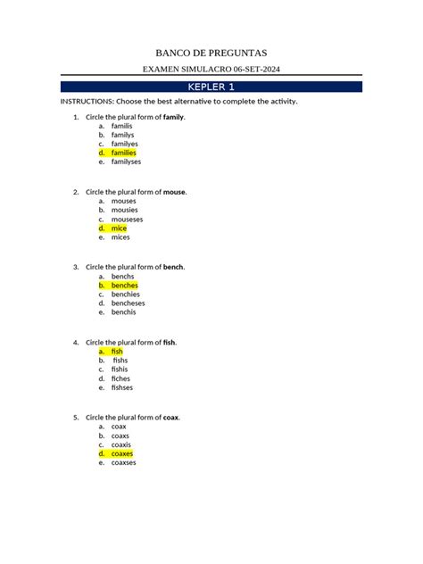 Basic English Test for Beginners 的图像结果