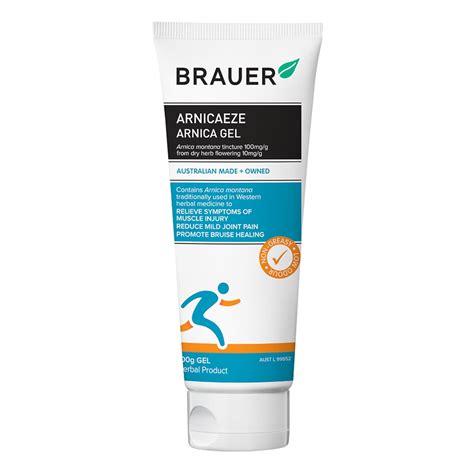 Brauer Arnicaeze Muscle & Bruise Gel 100g | Healthylife