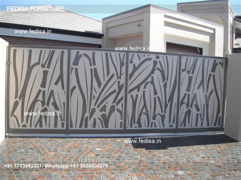 Entrance Gate Design For Home Modern Iron Fence Maharaja Gate Design ...