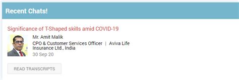 Aviva Life Insurance Ltd., CPO & Customer Services Officer, talks about ...