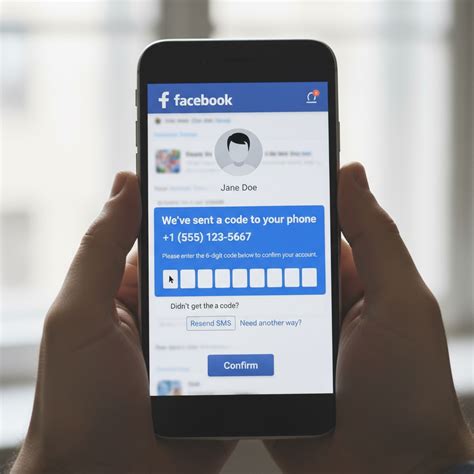 Image result for Facebook SMS Code