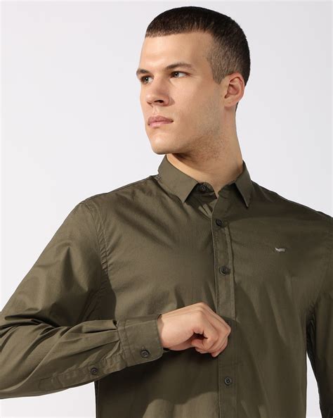 Regular Fit Shirt with Signature Branding