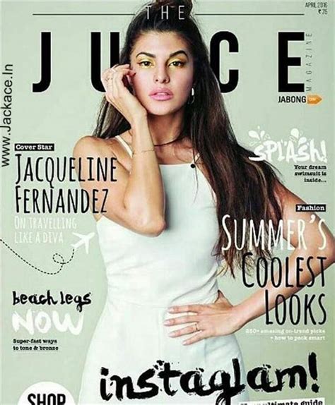 Gorgeous Jacqueline Fernandez On The Cover Of The Juice Magazine ...