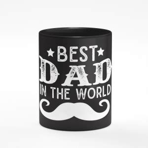 THE SD STORE Best DAD in The World Coffee 325ML Birthday Anniversary ...