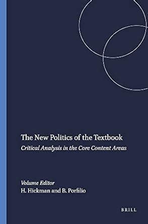 Buy The New Politics of the Textbook: Critical Analysis in the Core ...