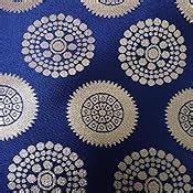 Buy Satyam Weaves women's ethnic wear unstitched cotton silk navy blue ...