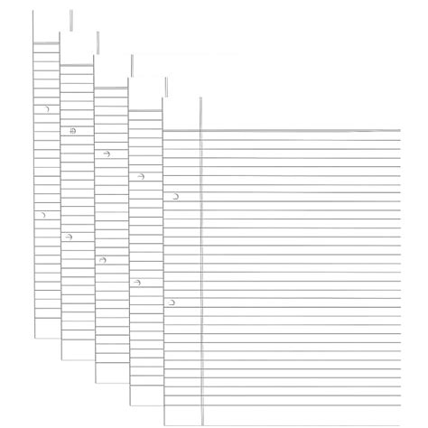 Rush both side ruled sheets a4 size bundle 100 sheets | Project Paper ...