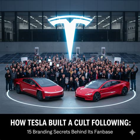How Tesla Built A Cult Following: 15 Branding Secrets Behind Its Fanbase | Amra And Elma LLC