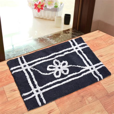 Buy Super Modern Pure Cotton Anti Skid Water Obsorbing Bath Mat - 20 ...