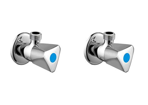 SPAZIO Jazz Angle Valve Brass Disc Stop Cock for Bathroom Taps, Geyser ...