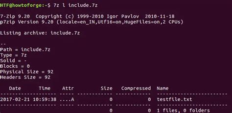 Image result for 7Z Command Line