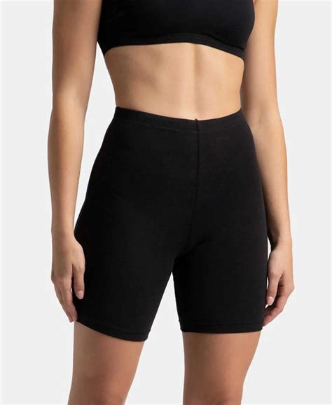Buy High Coverage Super Combed Cotton Elastane Stretch Shorties With ...