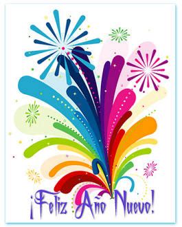 'Feliz Año Nuevo Clip Art: Celebrate the New Year with Colorful and ...