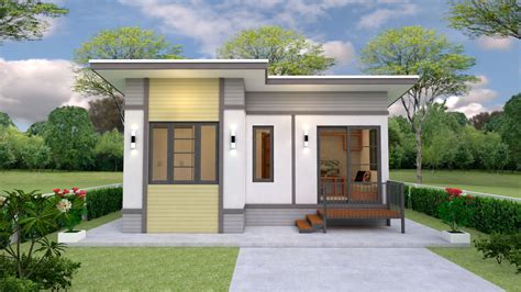 Simple Small House Design 7x6 Meter 23x20 Feet - Pro Home Decor Z