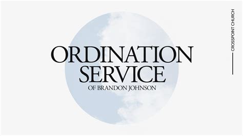 Ordination Service of Brandon Johnson, 3951 Greensboro Rd, Ridgeway, VA ...
