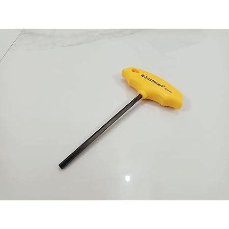 4 MECH 5mm Hex Allen Key, Heavy Duty CRV T-Type Hex Allen Key (5 MM ...