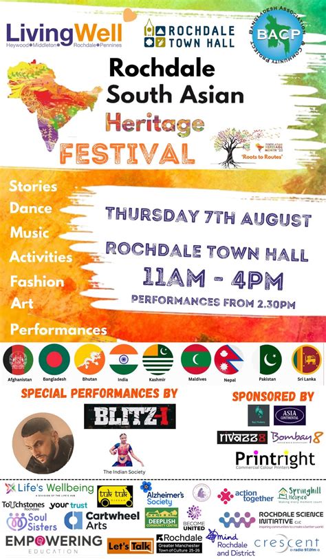 Rochdale South Asian Heritage Festival, Rochdale Town Hall, 7 August ...