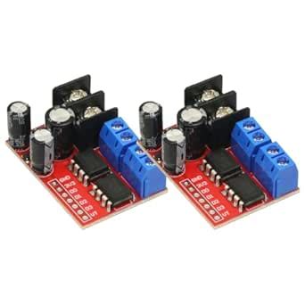 2pcs H Bridge Remote Control 5A 3V-14V Dual DC Motor Driver Reverse ...
