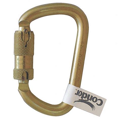 CONDOR, Double-Action Twist Lock, Oval Shape, Carabiner - 16V854|16V854 ...