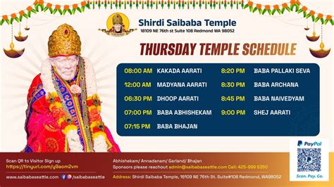 THURSDAY TEMPLE SCHEDULE , 18109 NE 76th St, Ste 108, Redmond, WA, 19 ...