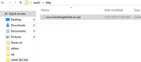 Exploiting Windows PC using Malicious Contact VCF file - Hacking Articles