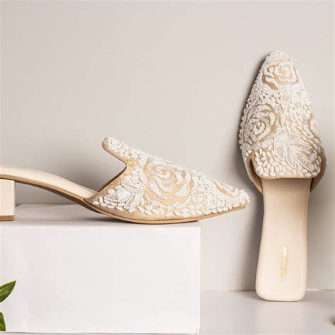 Urbansway - Royal Affair Mules | Exquisite Ethnic Footwear