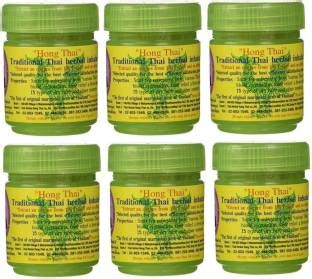 Hong Thai Traditional Thai Moderate Strong Herbal Inhalant (Pack Of 6 ...