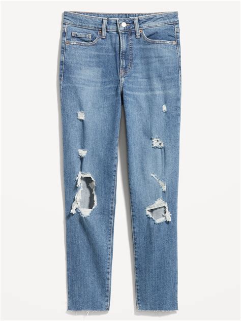 Straight High Waisted Jeans | Old Navy