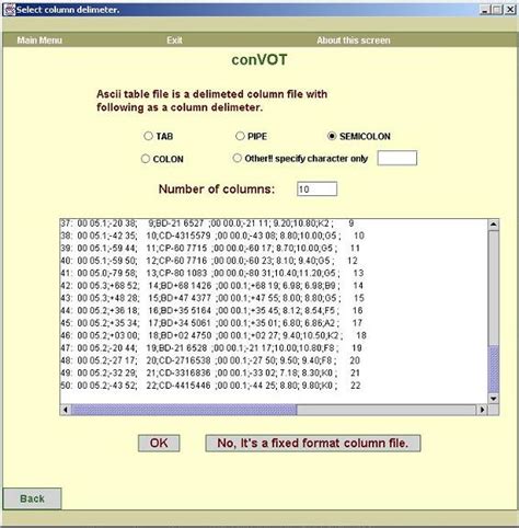 USERGUIDE FOR “ASCII & FITS TO VOTable CONVERTER”
