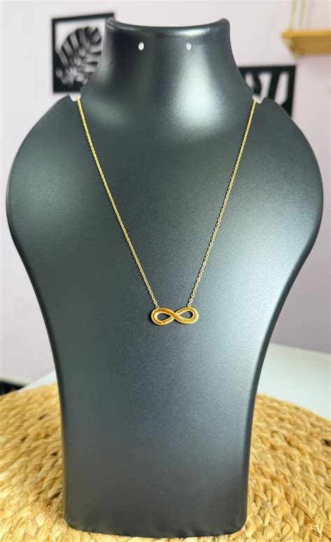 Timeless Infinity Anti Tarnish Neck Chain – PearlsOnline