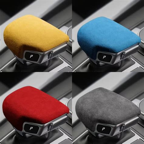 シフトレバーカバー アウディ A4L A4 S4 A5 S5 RS4 RS5 Q5L SQ5 Q5 Q7 Q8 アルカンターラ スエード調 ...