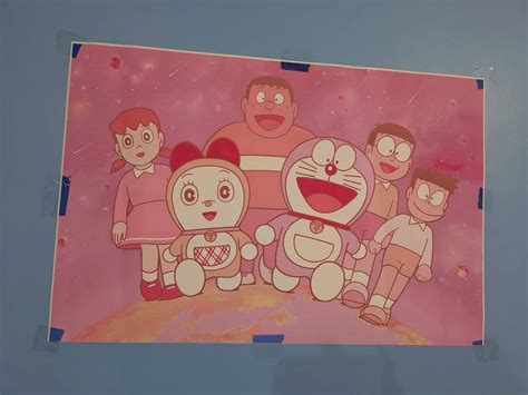wallpics Vinyl Cartoons, People Poster, Multicolour, Doraemon, 30 cm x ...
