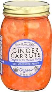 Hawthorne Valley, Carrots Ginger Raw, 15 Ounce : Amazon.in: Grocery ...