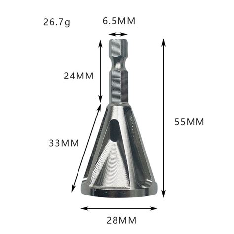 Stainless Steel Deburring External Chamfer Tool High Strength Hardness ...