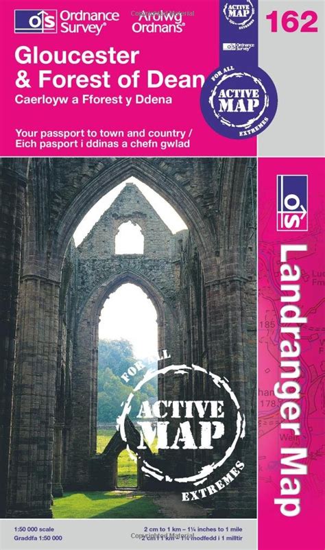 Buy Gloucester & Forest of Dean: 162 (OS Landranger Active Map) Book ...