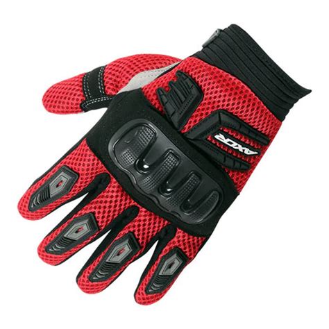 Axor Airstream Riding Gloves RED – MOTO CUSTOMS