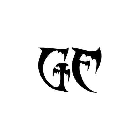 Ge monogram logo design letter text name symbol monochrome logotype ...
