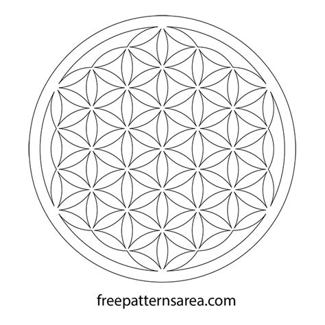 Image result for Flower of Life Pattern