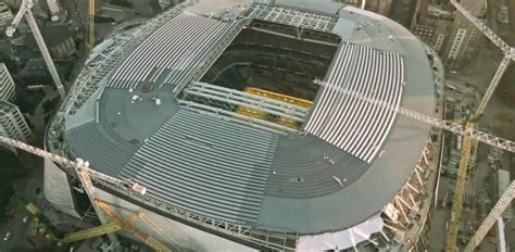 Real Madrid | Nuevas imágenes de las obras del Bernabéu desde el aire